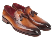 Paul Parkman Men's Tassel Loafer Brown (ID#66T81-BRW) - GLR SHOPPING