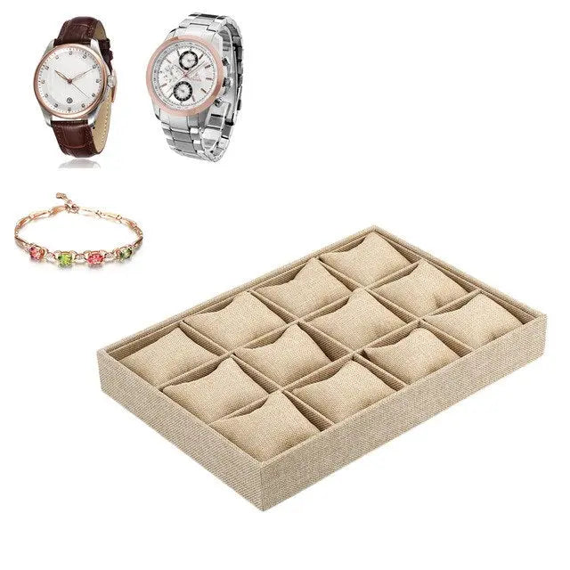 12 Grids Watch Display Case Bracelet - GLR SHOPPING
