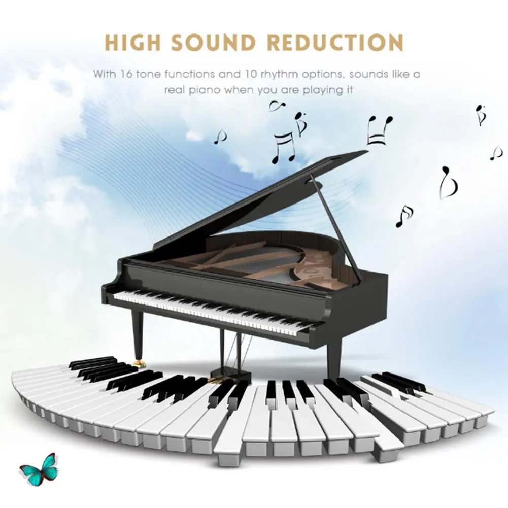 Portable 49 Key Flexible Silicone Roll Up Piano Folding Electronic - GLR SHOPPING