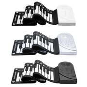 Portable 49 Key Flexible Silicone Roll Up Piano Folding Electronic - GLR SHOPPING