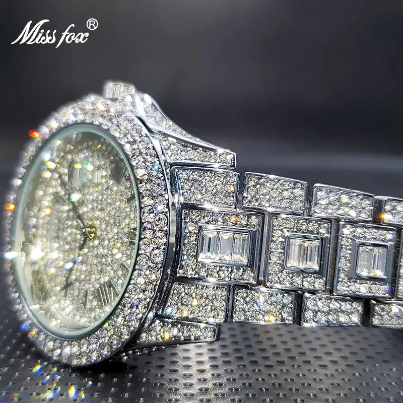 Trendy Diamond Watch - GLR SHOPPING