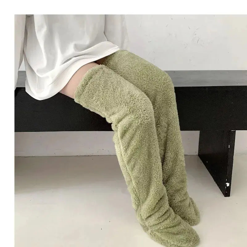 Winter Thigh High Socks - GLR SHOPPING