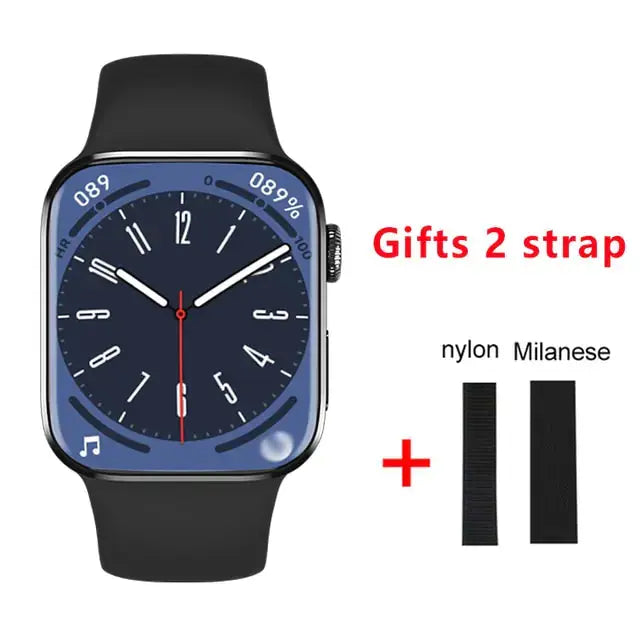 NFC Right Angle Design Bluetooth Smartwatch - GLR SHOPPING