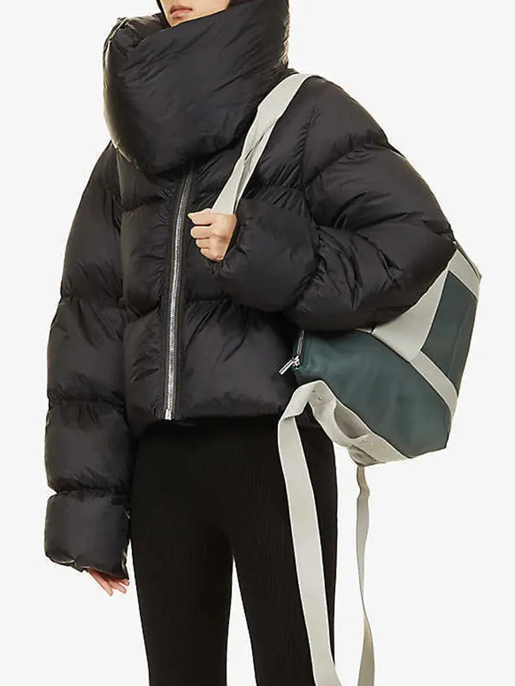 Winter Padded Scarf Coat - GLR SHOPPING