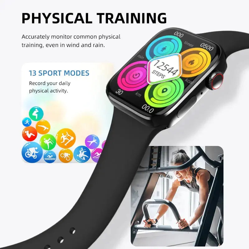 Smartwatch HW8 Max for Men - GLR SHOPPING