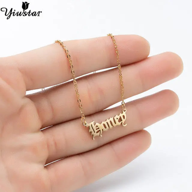 Star Sign Necklace - GLR SHOPPING