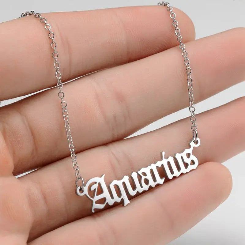 Star Sign Necklace - GLR SHOPPING
