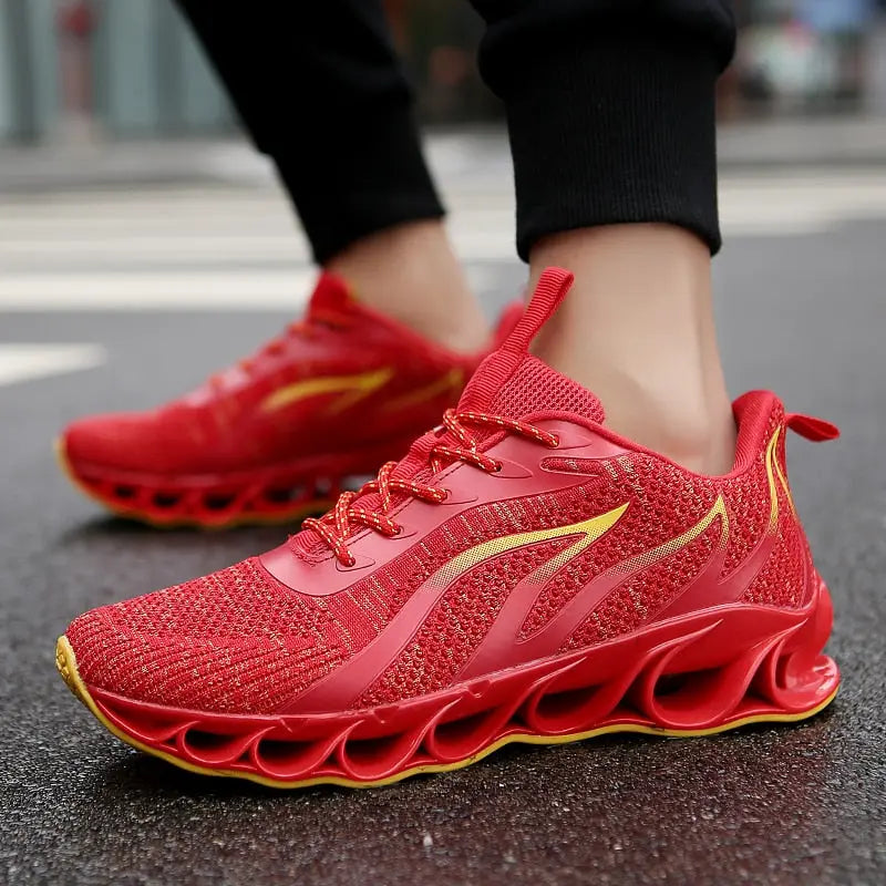 SENTA New Running Shoes For Men Breathable Zapatillas Hombre Outdoor Sport Sneakers Lightweigh Walking Shoes Size 39-47 Sneakers - GLR SHOPPING