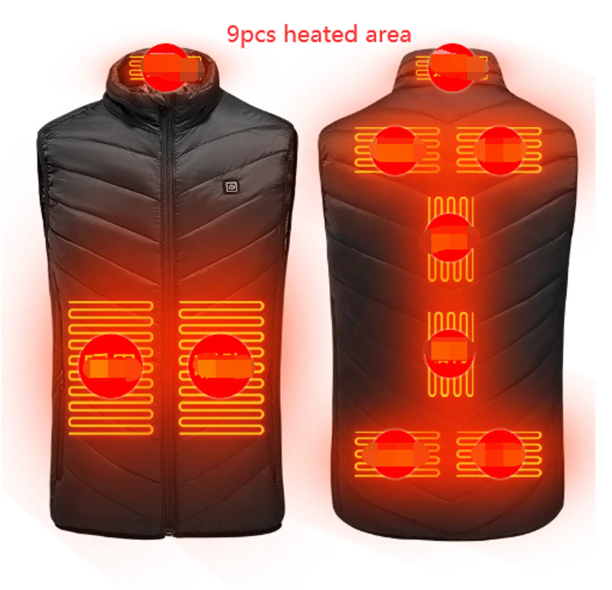 Camouflage Heating Vest - GLR SHOPPING