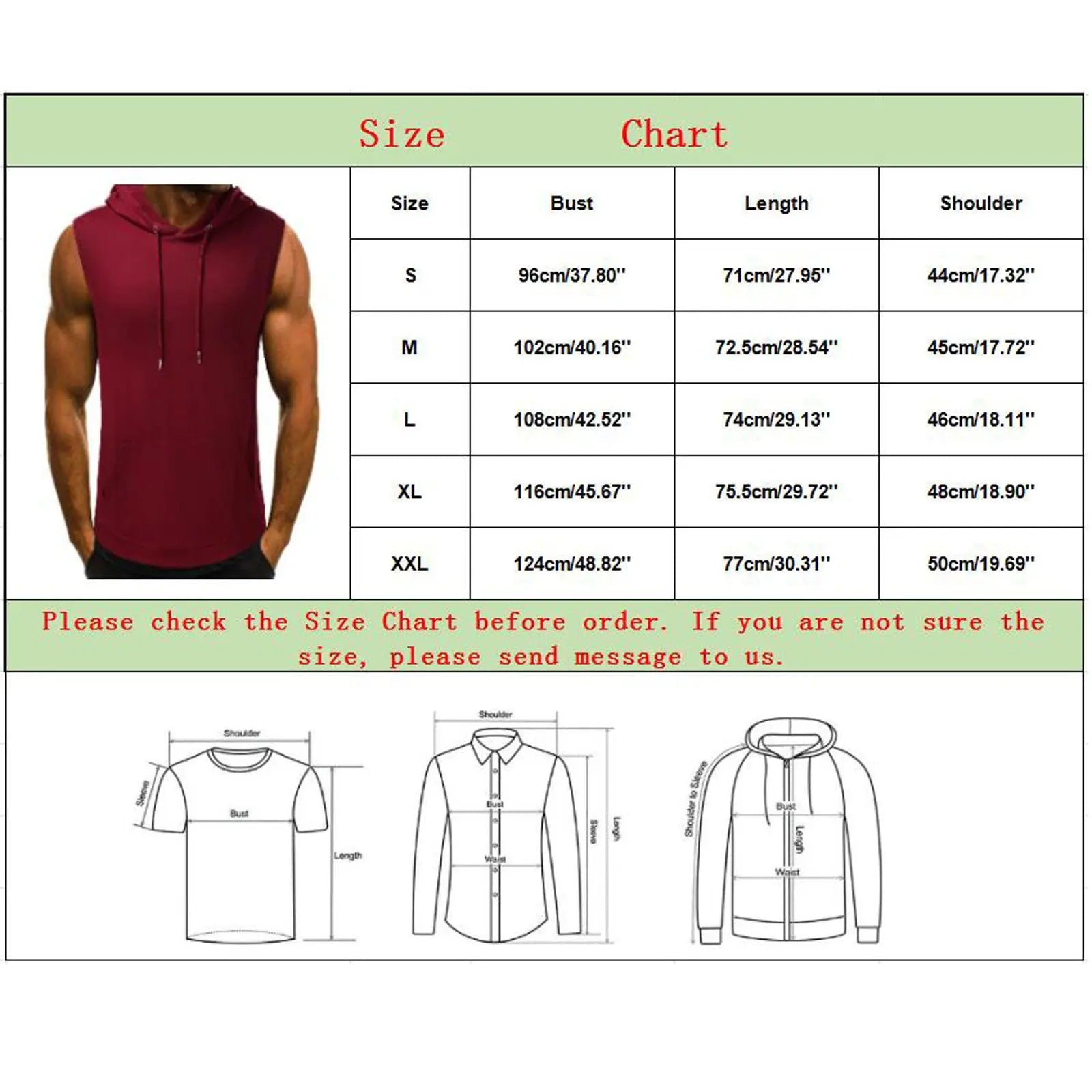 Men's Sleeveless Tank Top - GLR SHOPPING