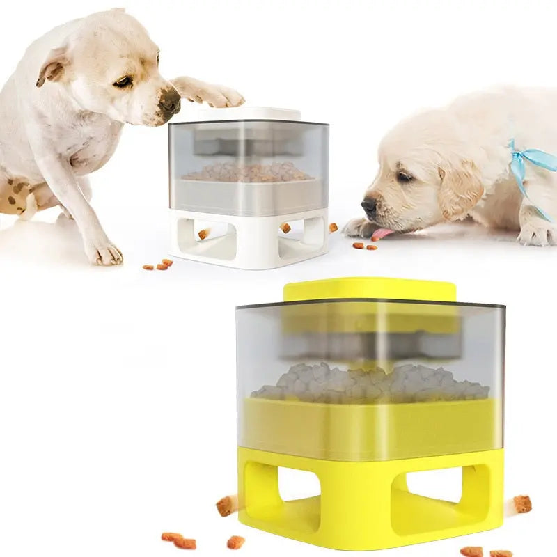 New Puzzle Dog Slow Food Feeder Funny Press Training Pet Puppy Automatic Eatting Toys Feeder For Pets Dogs Dispenser Feeding Toy - GLR SHOPPING