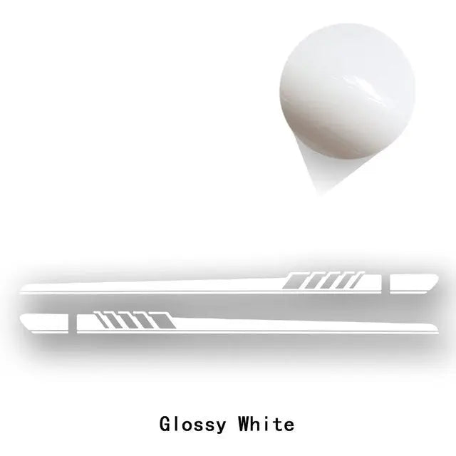 Car Door Side Stripes Skirt Sticker - GLR SHOPPING