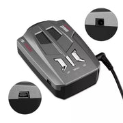 V9 Car Trucker Speed 360 Degrees Vehicle Radar Detector Voice Alert Warning 16 Band Auto LED Display English / Russian version - GLR SHOPPING