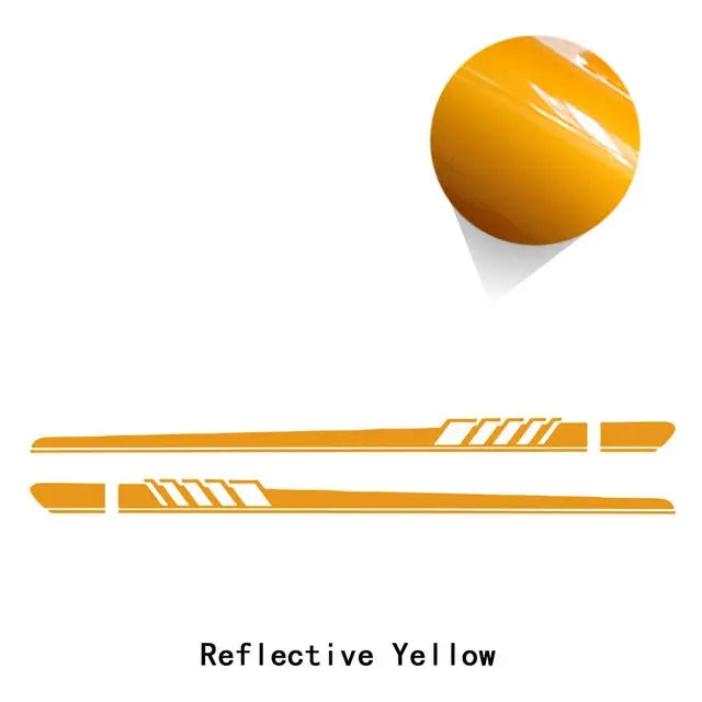 Car Door Side Stripes Skirt Sticker - GLR SHOPPING