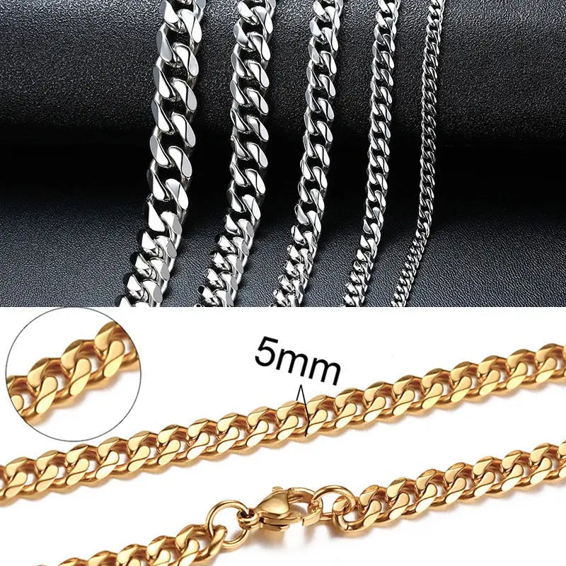 Cuban Chain Necklace for Men and Women - GLR SHOPPING