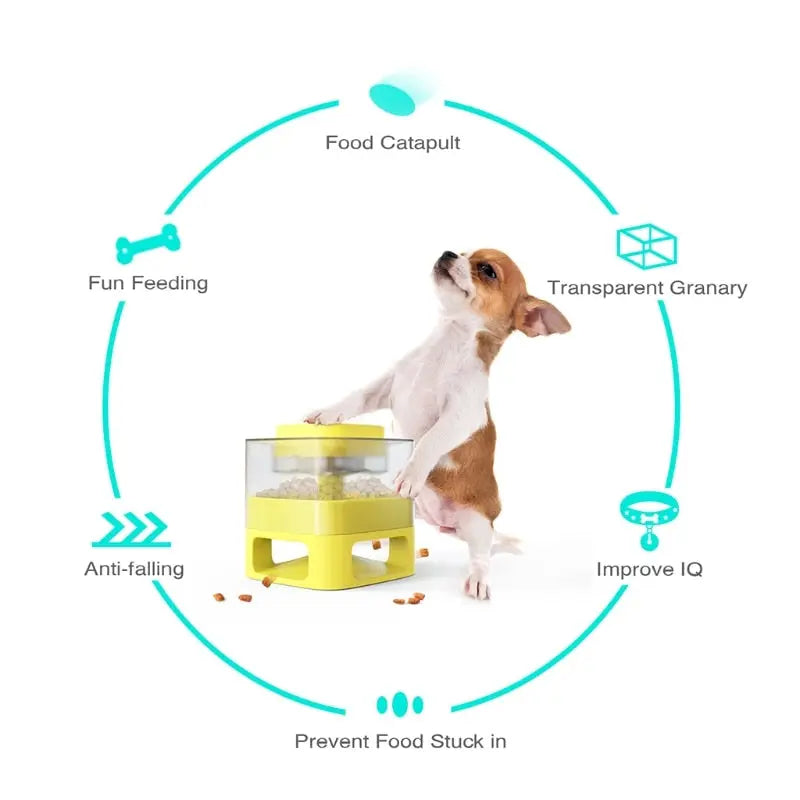 New Puzzle Dog Slow Food Feeder Funny Press Training Pet Puppy Automatic Eatting Toys Feeder For Pets Dogs Dispenser Feeding Toy - GLR SHOPPING