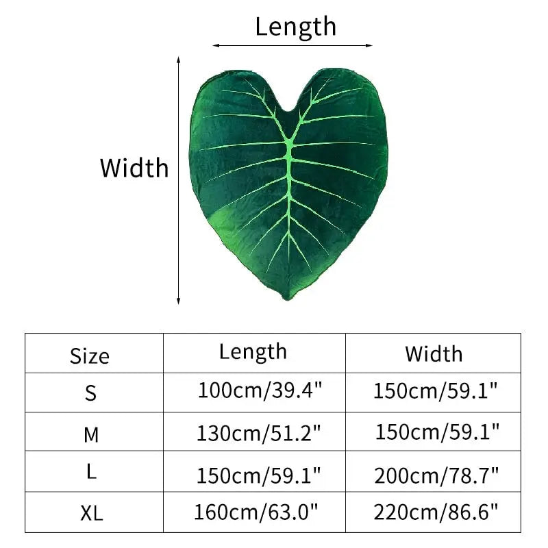 Leaf Blanket - GLR SHOPPING