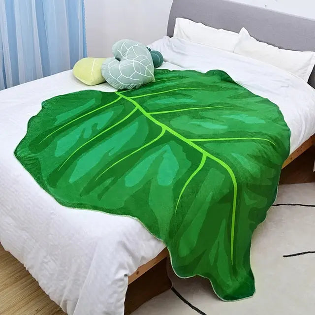 Leaf Blanket - GLR SHOPPING