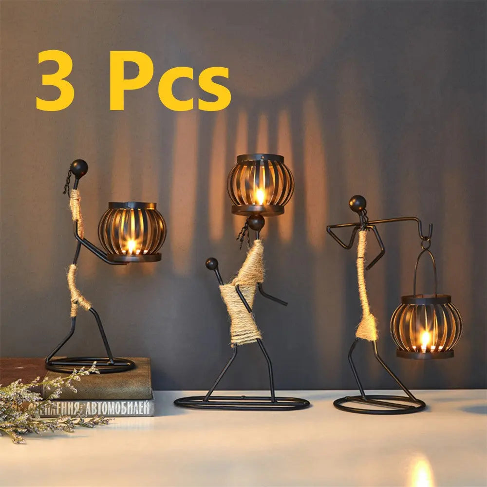 Little Man Candle Holder - GLR SHOPPING