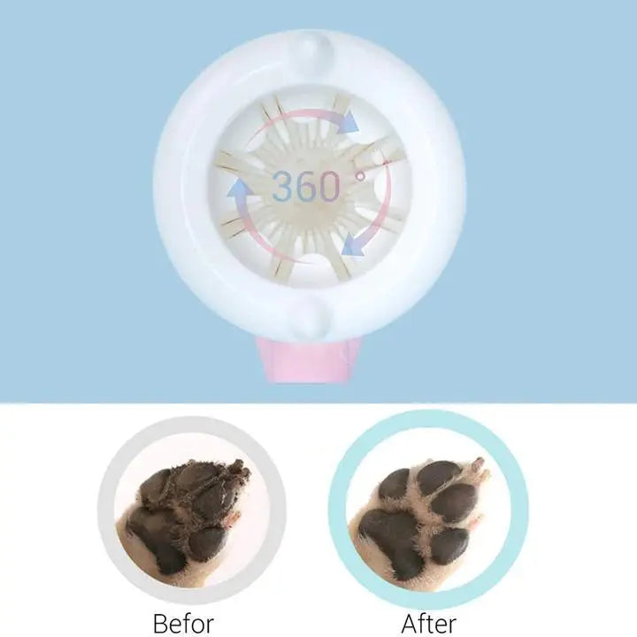 Portable Silicon Manual Dog Paw Cleaner Cup - GLR SHOPPING