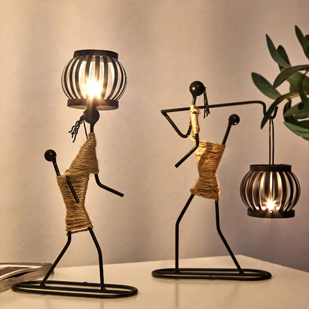 Little Man Candle Holder - GLR SHOPPING