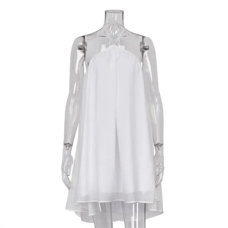 Summer Sexy Loose Backless Dress - GLR SHOPPING
