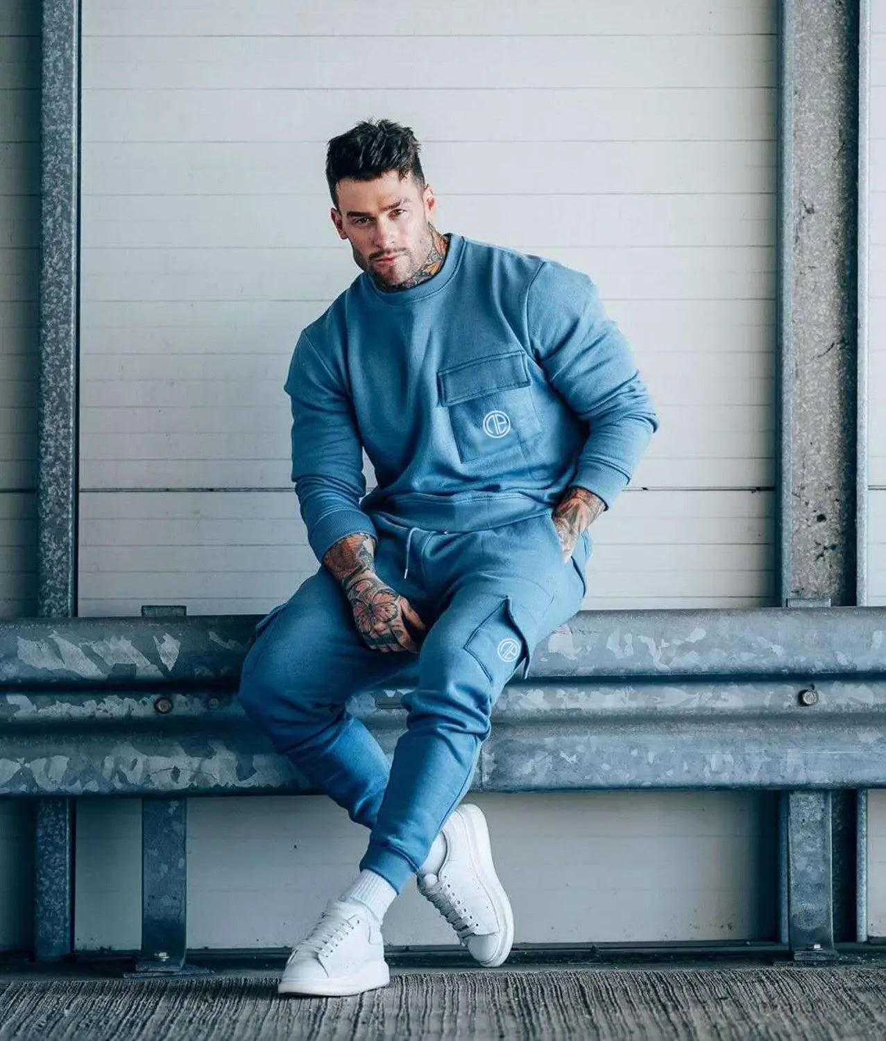 Mens Tracksuits 2020 Cotton Casual Hoodie Set Autumn Male Sweatshirt Clothes For Men - GLR SHOPPING