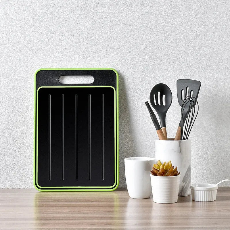Cutting Board With Knife Sharpener - GLR SHOPPING