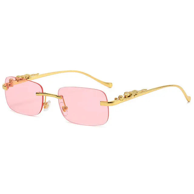 Rimless Square Sunglasses - GLR SHOPPING