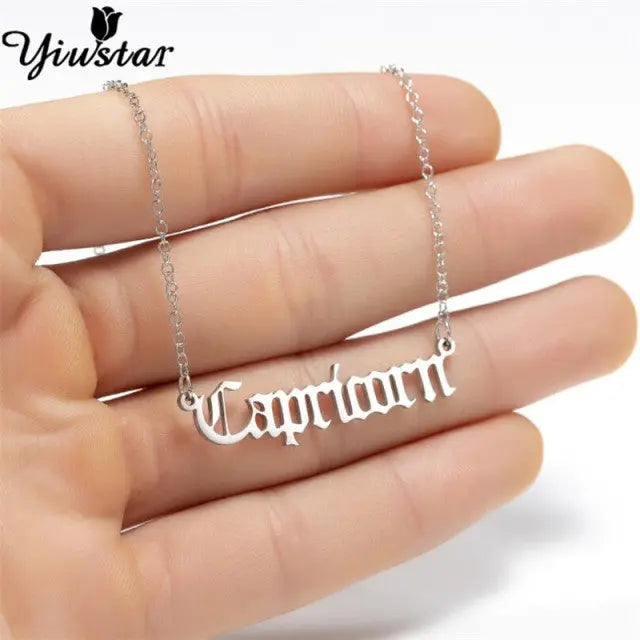 Star Sign Necklace - GLR SHOPPING