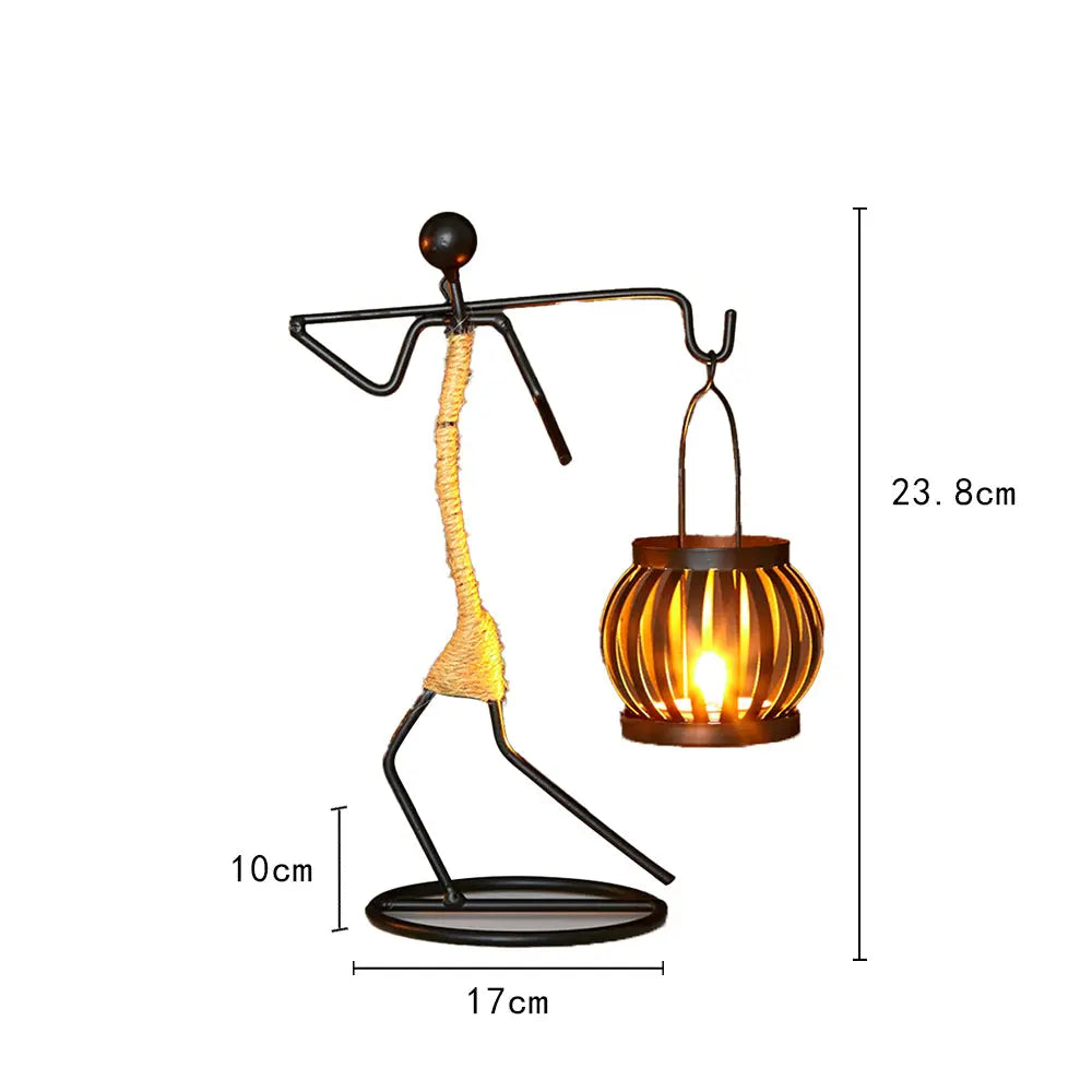 Little Man Candle Holder - GLR SHOPPING
