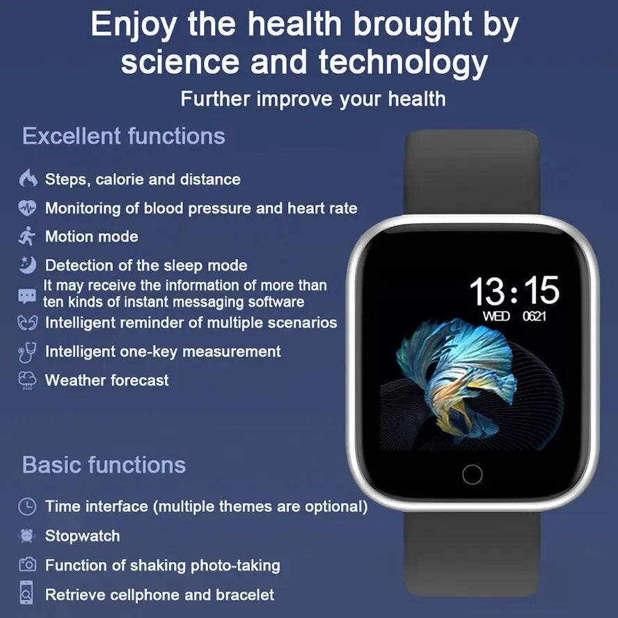 Waterproof Smart Watch - GLR SHOPPING