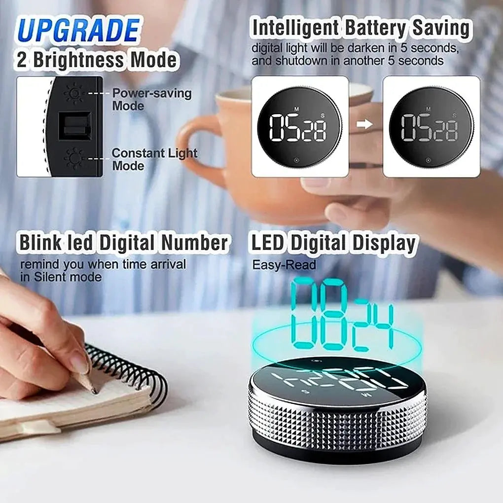 NEOHEXA™ Magnetic Digital Kitchen Timer - GLR SHOPPING