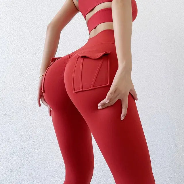 Seamless Leggings with Pockets - GLR SHOPPING