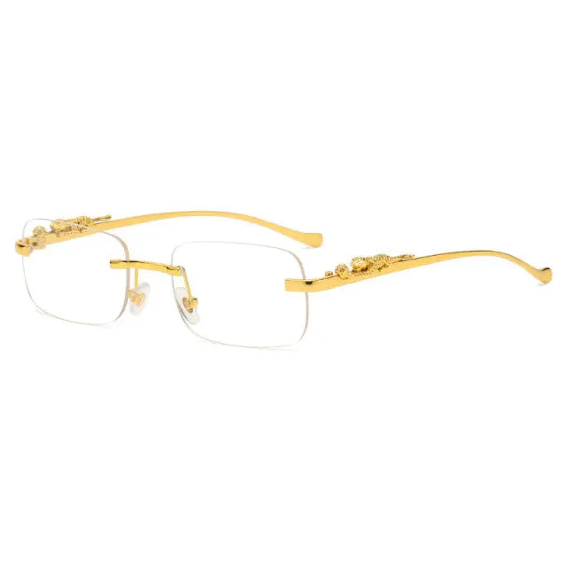 Rimless Square Sunglasses - GLR SHOPPING