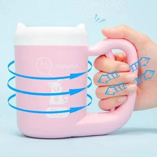 Portable Silicon Manual Dog Paw Cleaner Cup - GLR SHOPPING