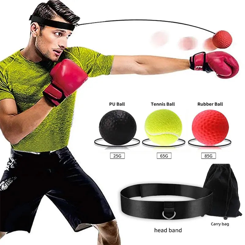 Boxing Reflex Speed Punch Ball - GLR SHOPPING