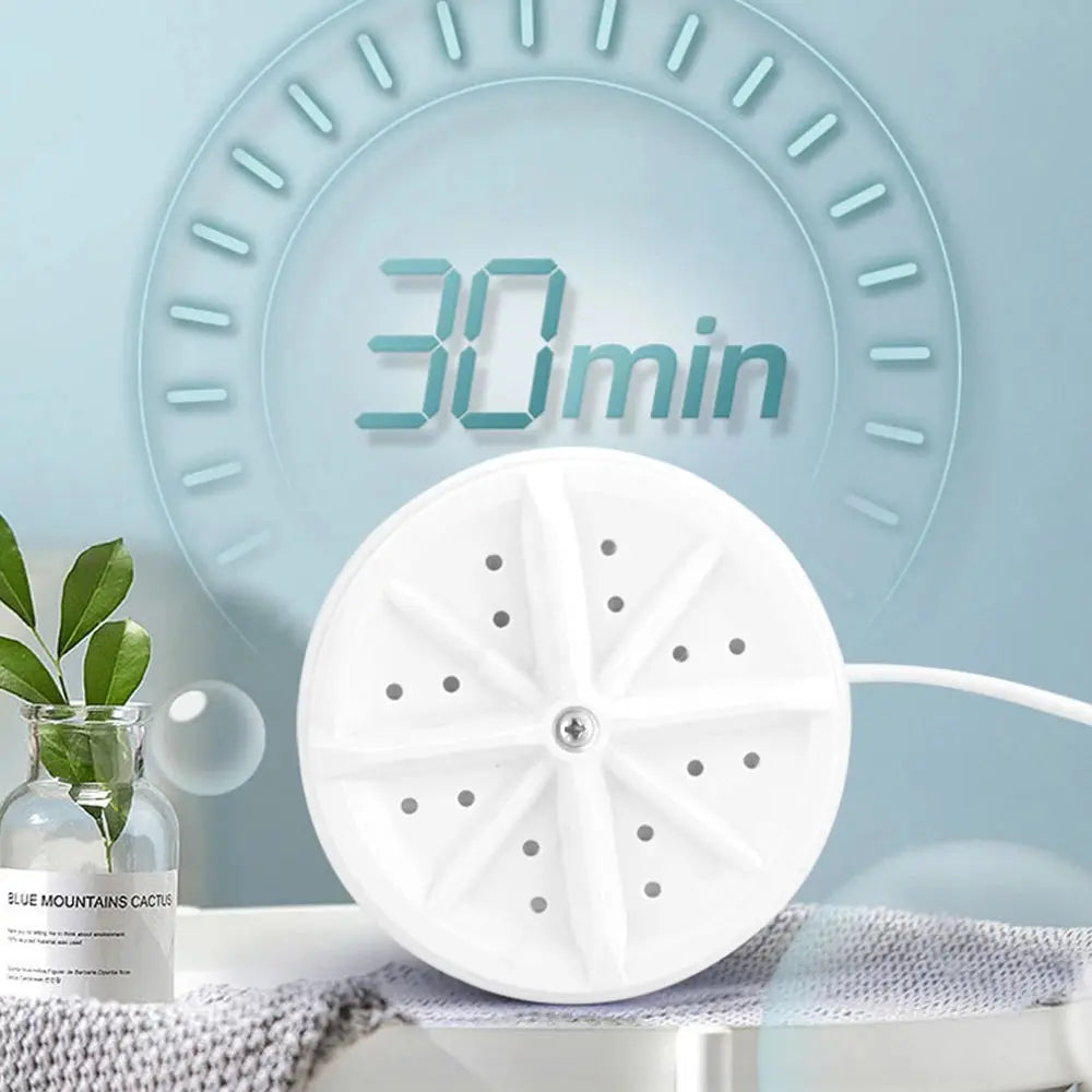 Cyclone Genie™  - #1 Portable Mini Ultrasonic Washing Machine - GLR SHOPPING