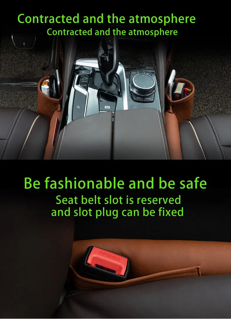 Leather Car Seat Gap Filler - GLR SHOPPING