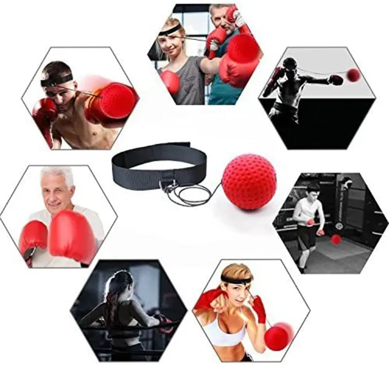 Boxing Reflex Speed Punch Ball - GLR SHOPPING