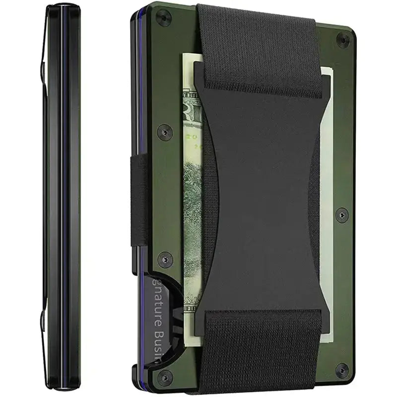 Minimalist Men Slim Wallet-Rfid Shielded - GLR SHOPPING