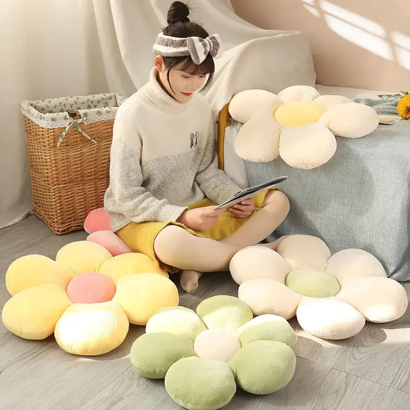 Six Petal Flower Cushion GLR SHOPPING