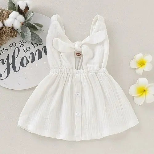 Organic Cotton Baby Girls Dress Summer 2019 New Arrival Children Kids - GLR SHOPPING