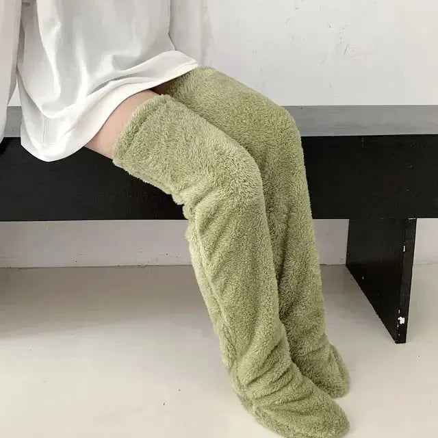 Winter Thigh High Socks - GLR SHOPPING
