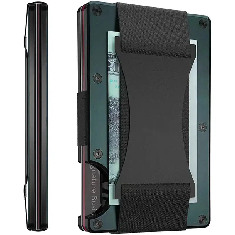 Minimalist Men Slim Wallet-Rfid Shielded - GLR SHOPPING